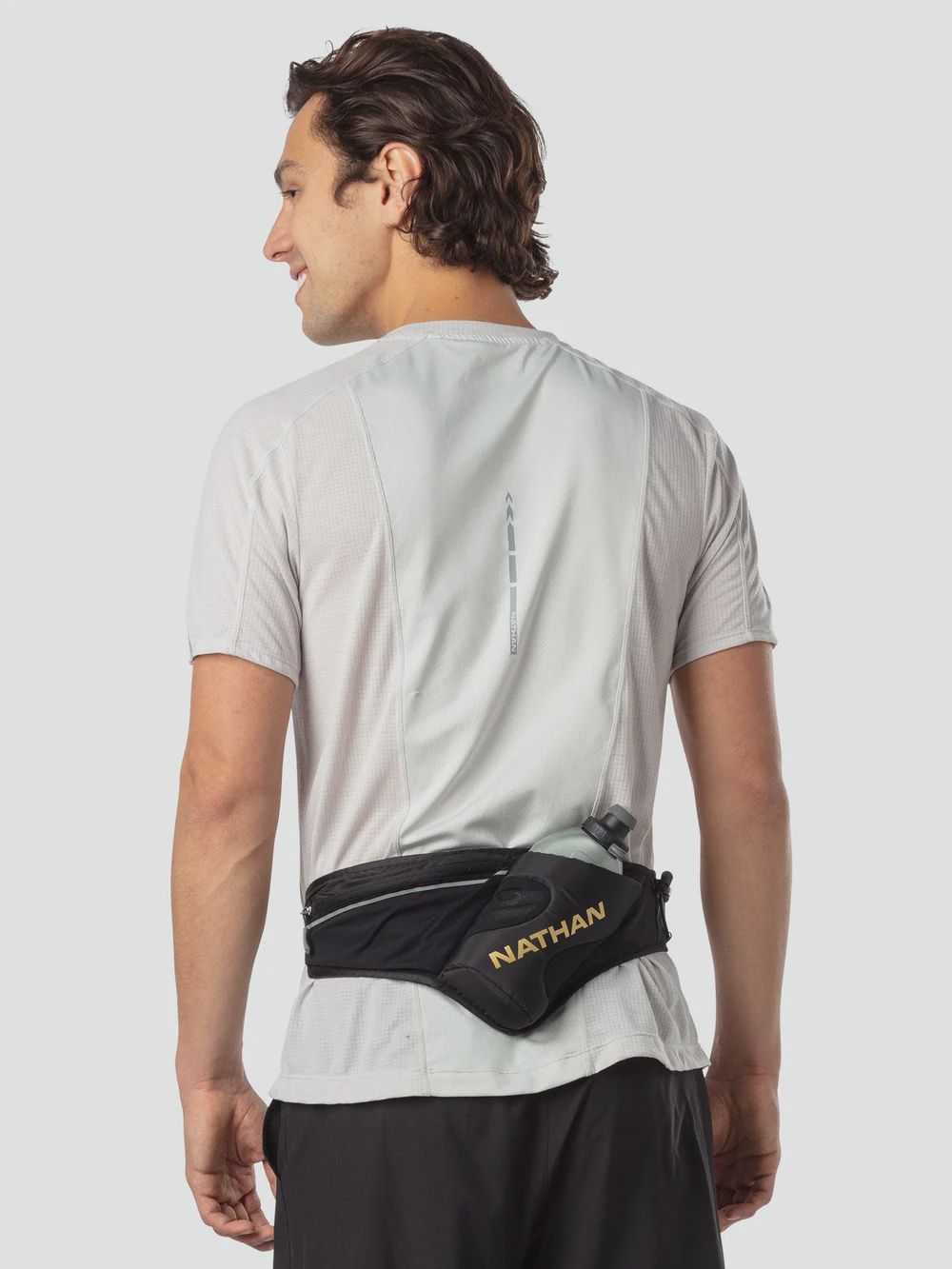 Nathan Peak Hydration Waist Pak - Black/Gold