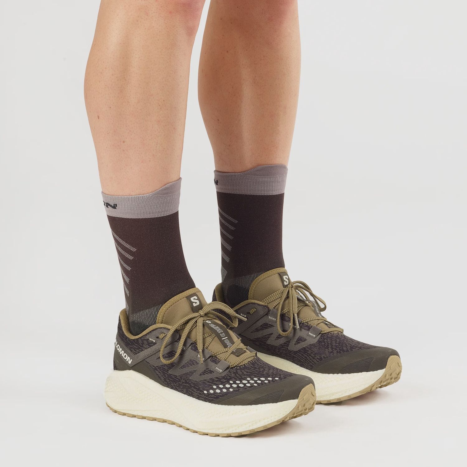 Salomon Men's Aero Glide 3 GRVL - Wren/Vanilla Ice/Coyote Brown