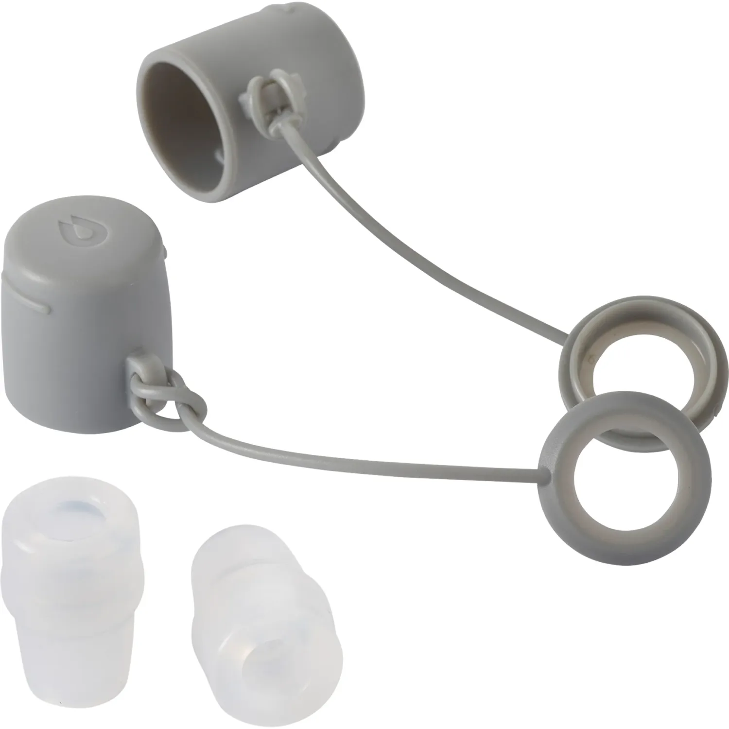 Salomon Soft Valve Cover - Clear/Alloy