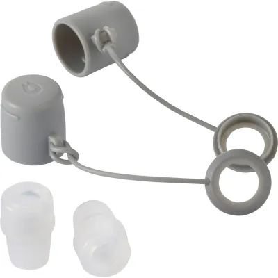 Salomon Soft Valve Cover - Clear/Alloy