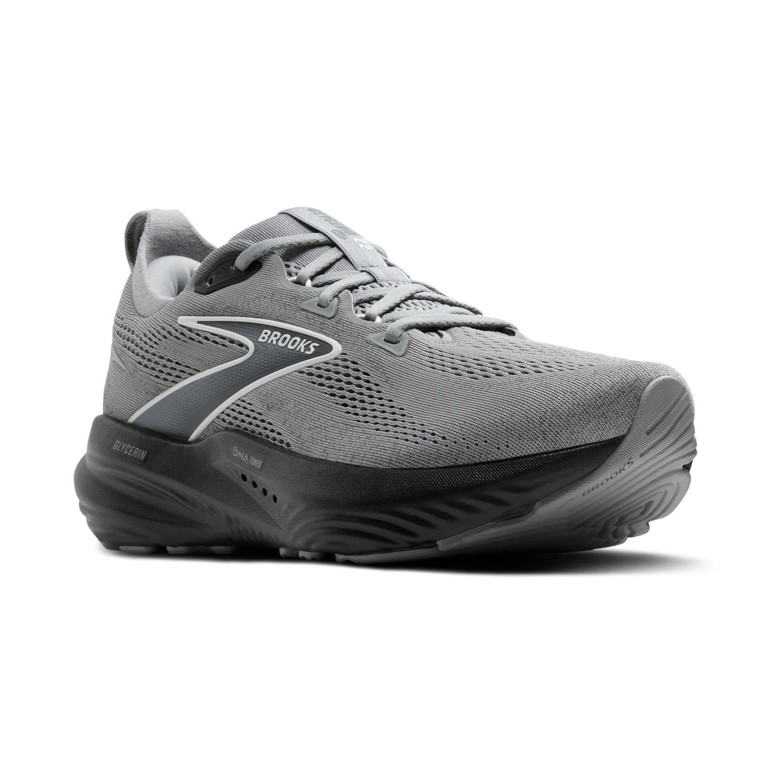 Brooks Men's Glycerin 22 - Gray/Ebony/Bluewash