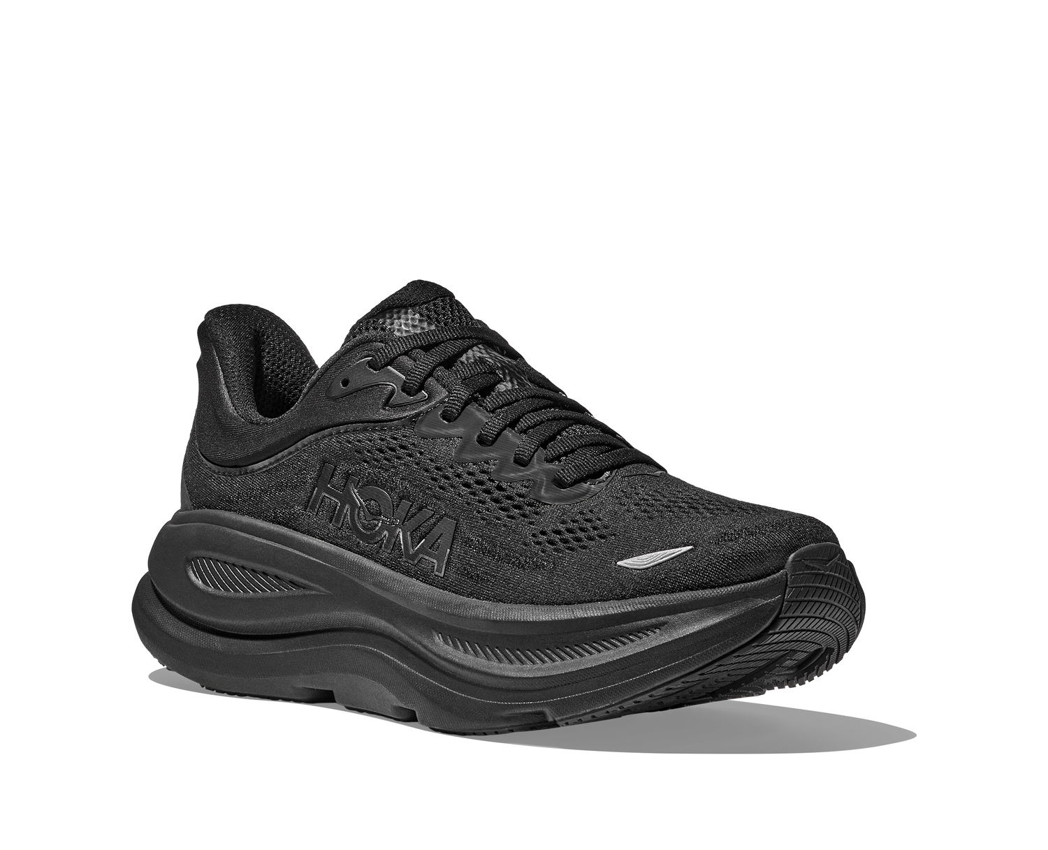 Hoka Men's Bondi 9 Wide - Black/Black