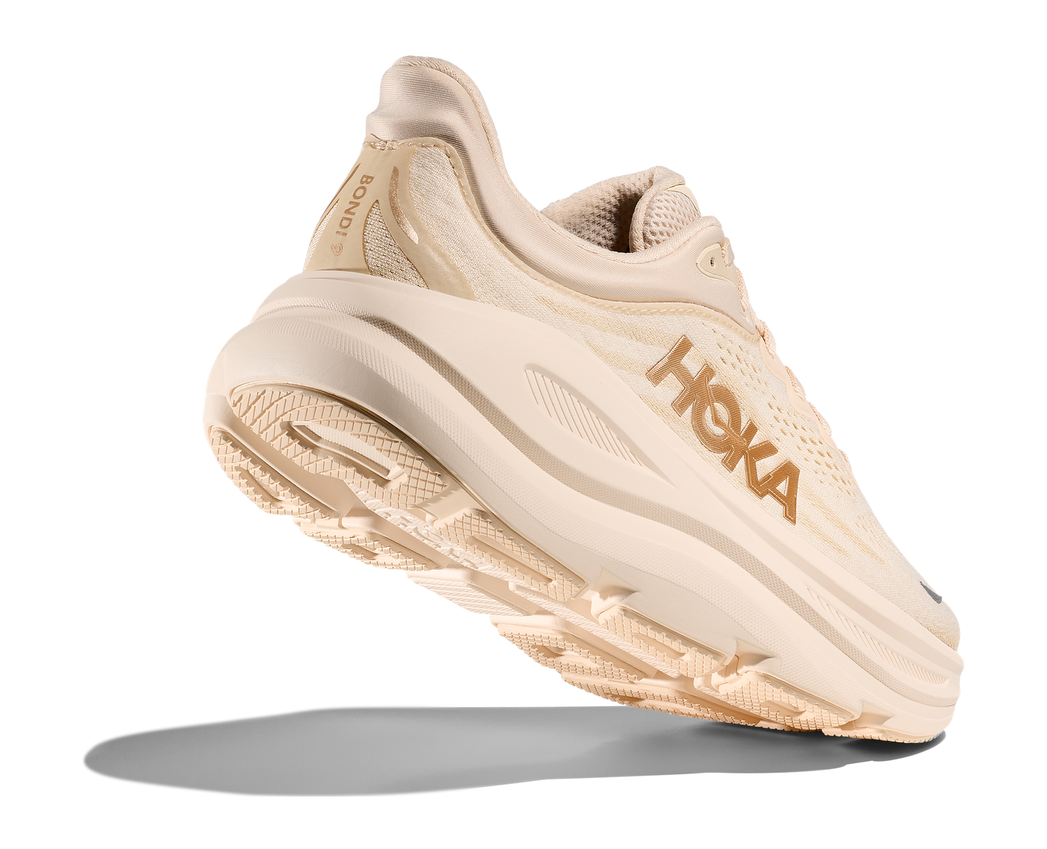 Hoka Women's Bondi 9 Wide - Vanilla/Birch