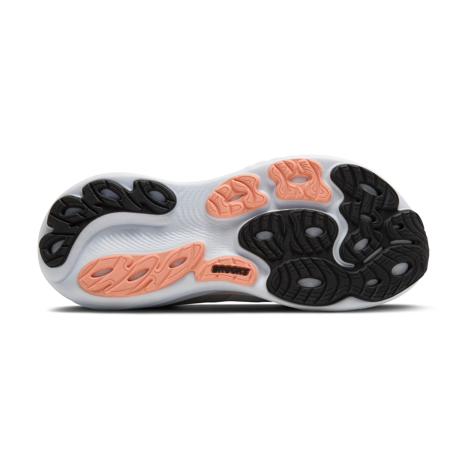 Brooks Women's Adrenaline GTS 25 Wide - Grey/Blackened Pearl/Coral