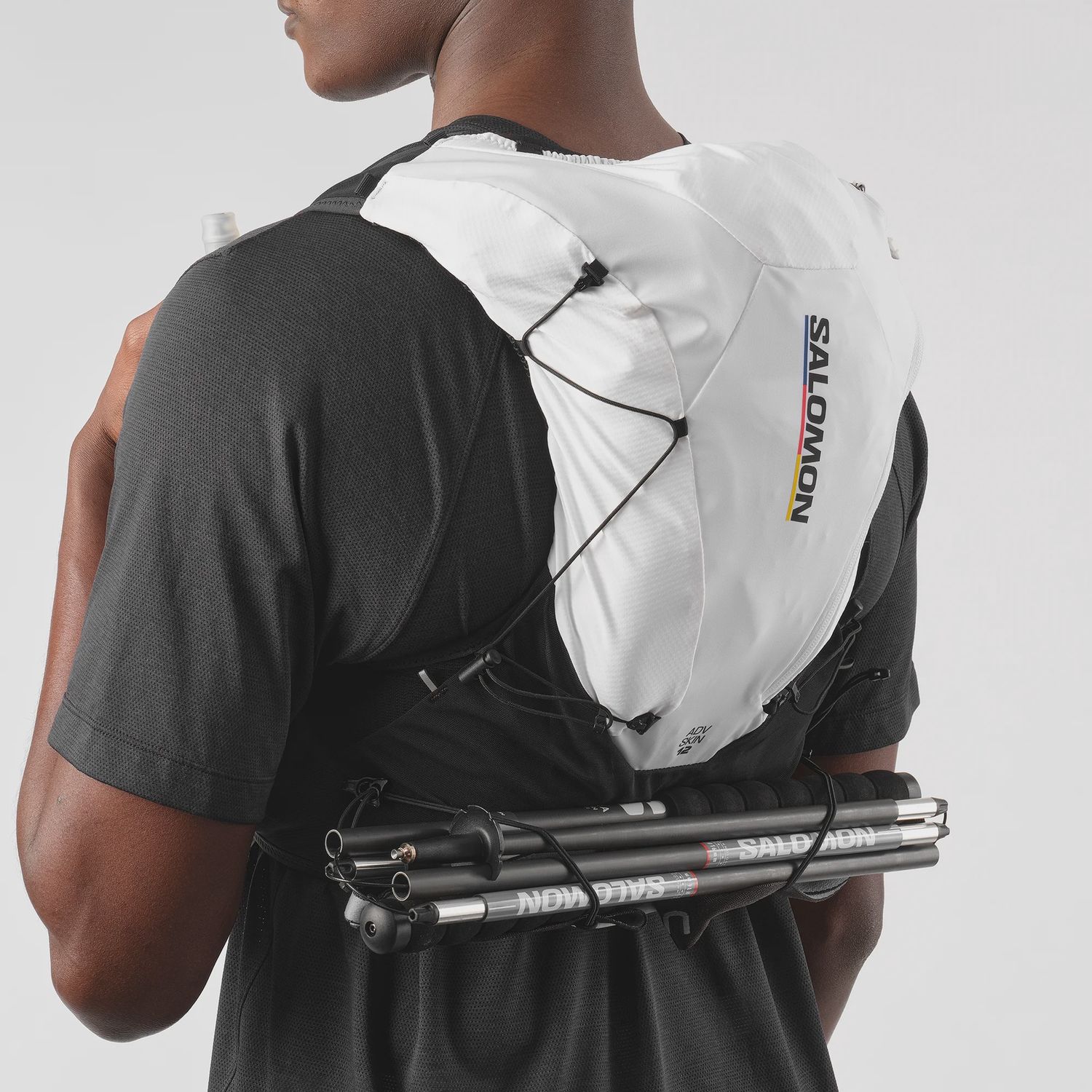 Salomon ADV Skin 12 Race Flag Set - Black/White