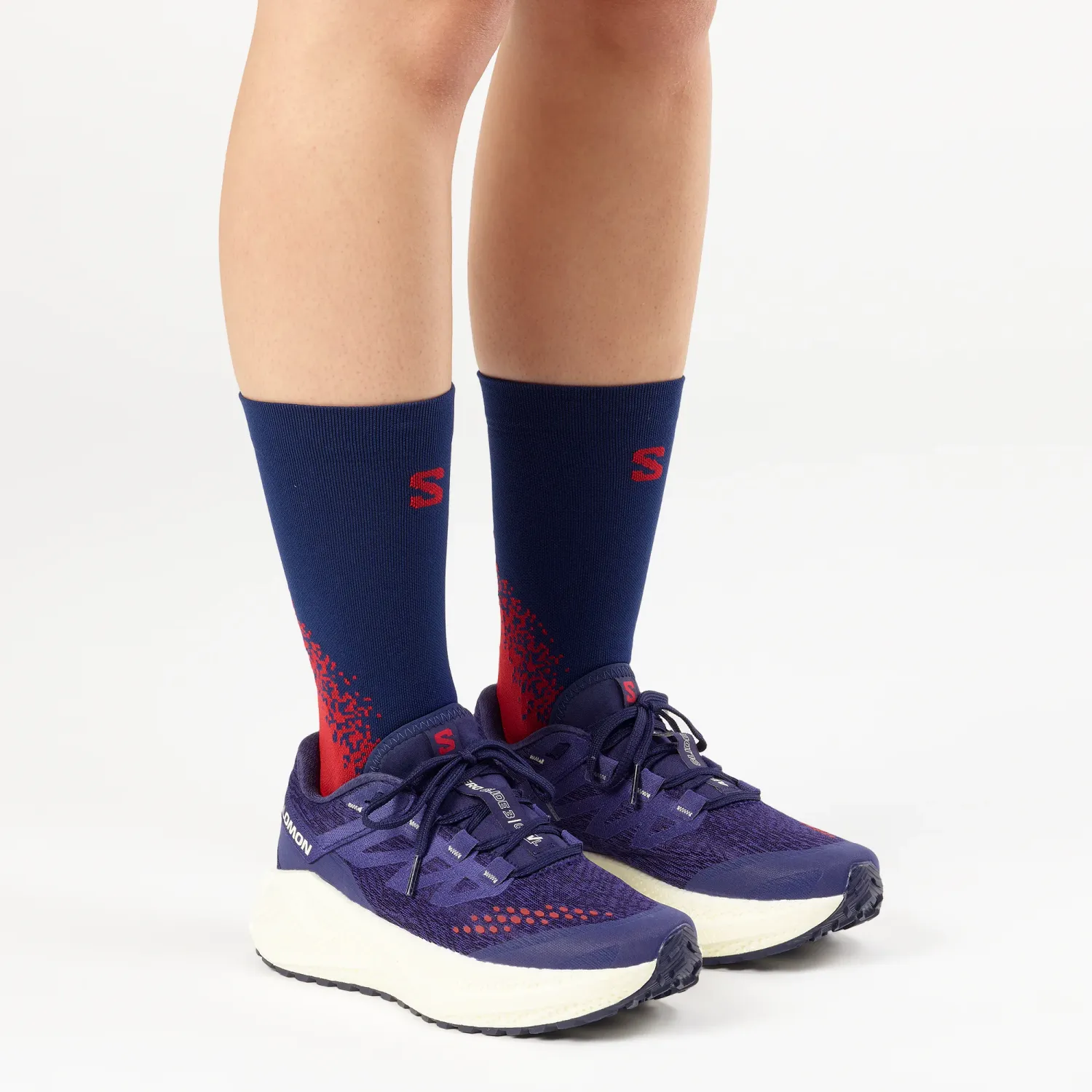 Salomon Women's Aero Glide 3 GRVL - Astral Aura/Vanilla Ice/Haute Red