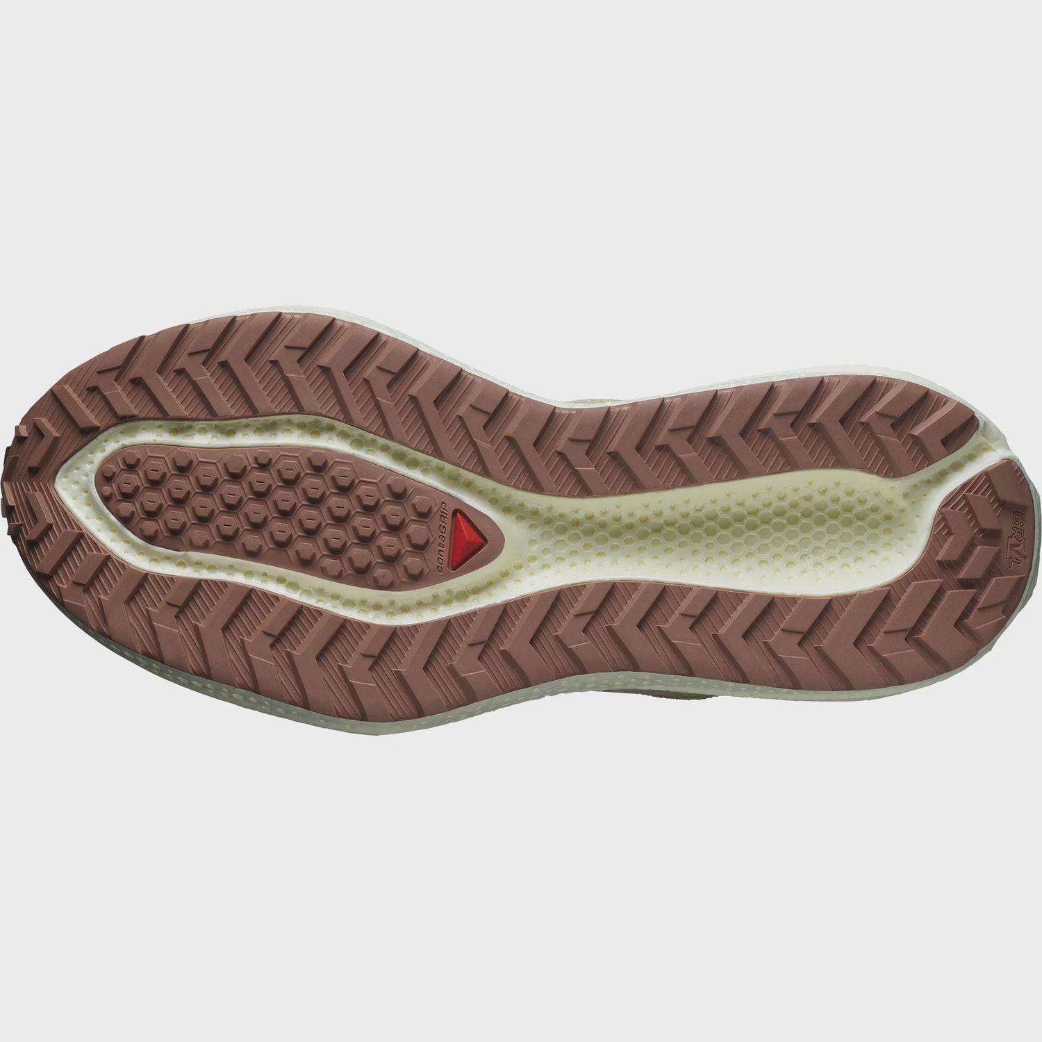 Salomon Men's Aero Glide 3 GRVL - Green Haze / Vanilla Ice / Russet