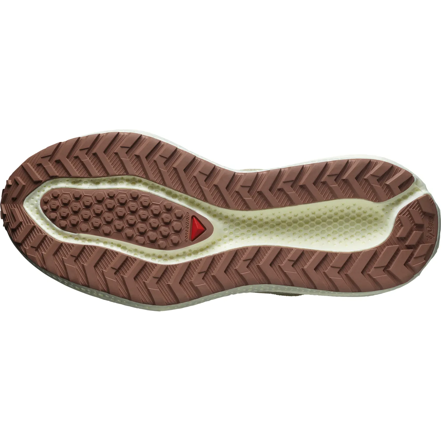 Salomon Men's Aero Glide 3 GRVL - Green Haze / Vanilla Ice / Russet