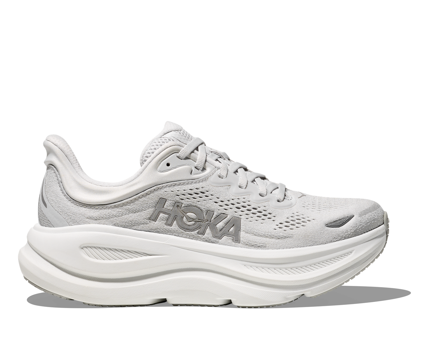 Hoka Women's Bondi 9 X-Wide - Stardust/Silver
