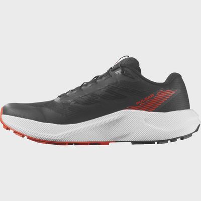 Salomon Men's Pulsar - Black/White/Cherry Tomato
