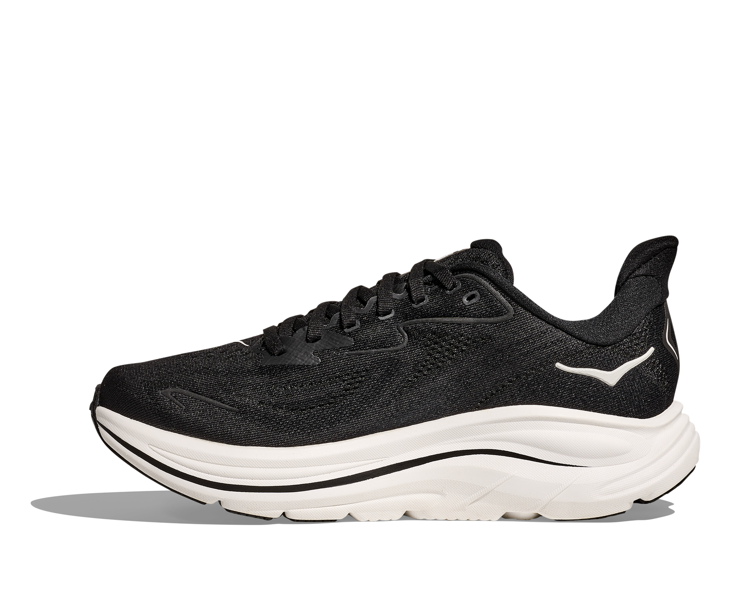 Men's Clifton 10 Wide - Black/White