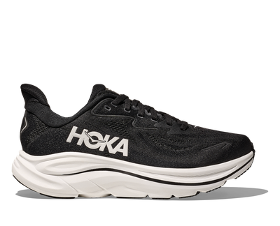 Hoka Men's Clifton 10 Wide - Black/White