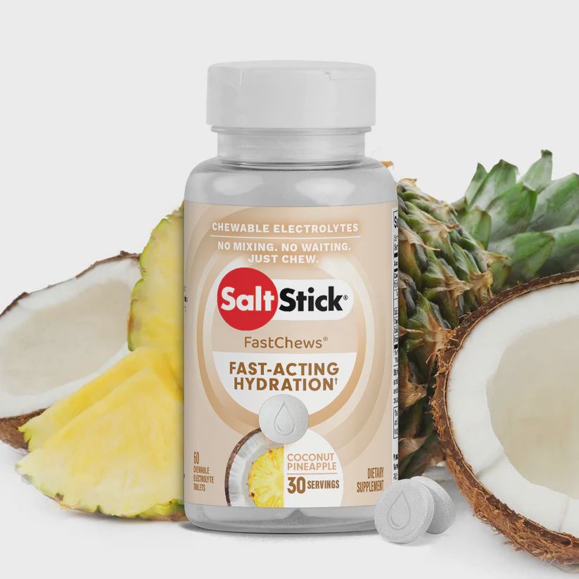 SaltStick FastChews - 60 Count, Flavor: Coconut Pineapple