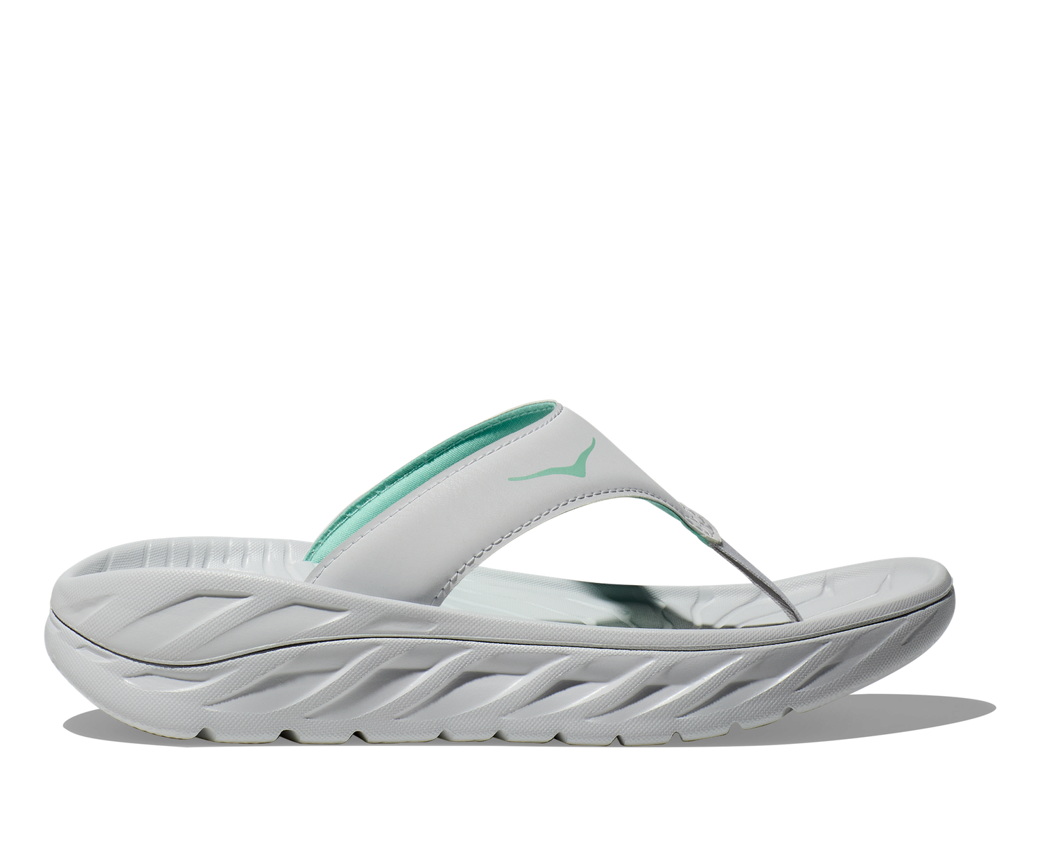 Hoka Women's Ora Recovery Flip 3 - Cosmic Grey/Seafoam