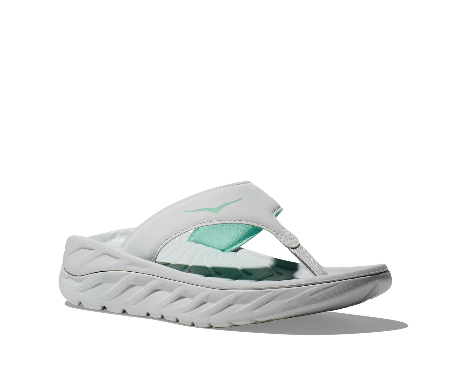 Hoka Women's Ora Recovery Flip 3 - Cosmic Grey/Seafoam