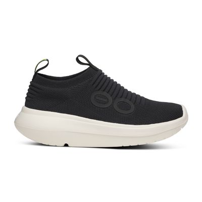 OOfos Women's OOmy Zen Shoe - Chalk Black