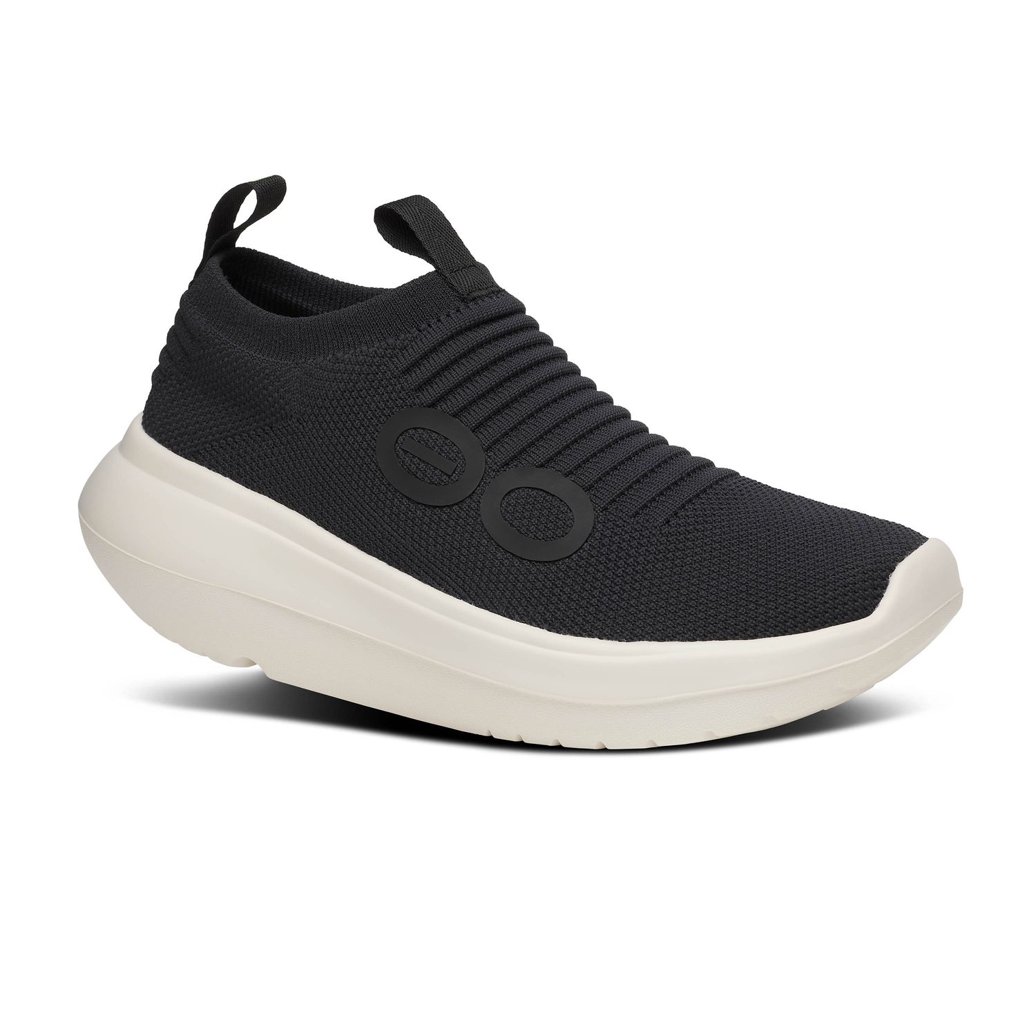 OOfos Women's OOmy Zen Shoe - Chalk Black