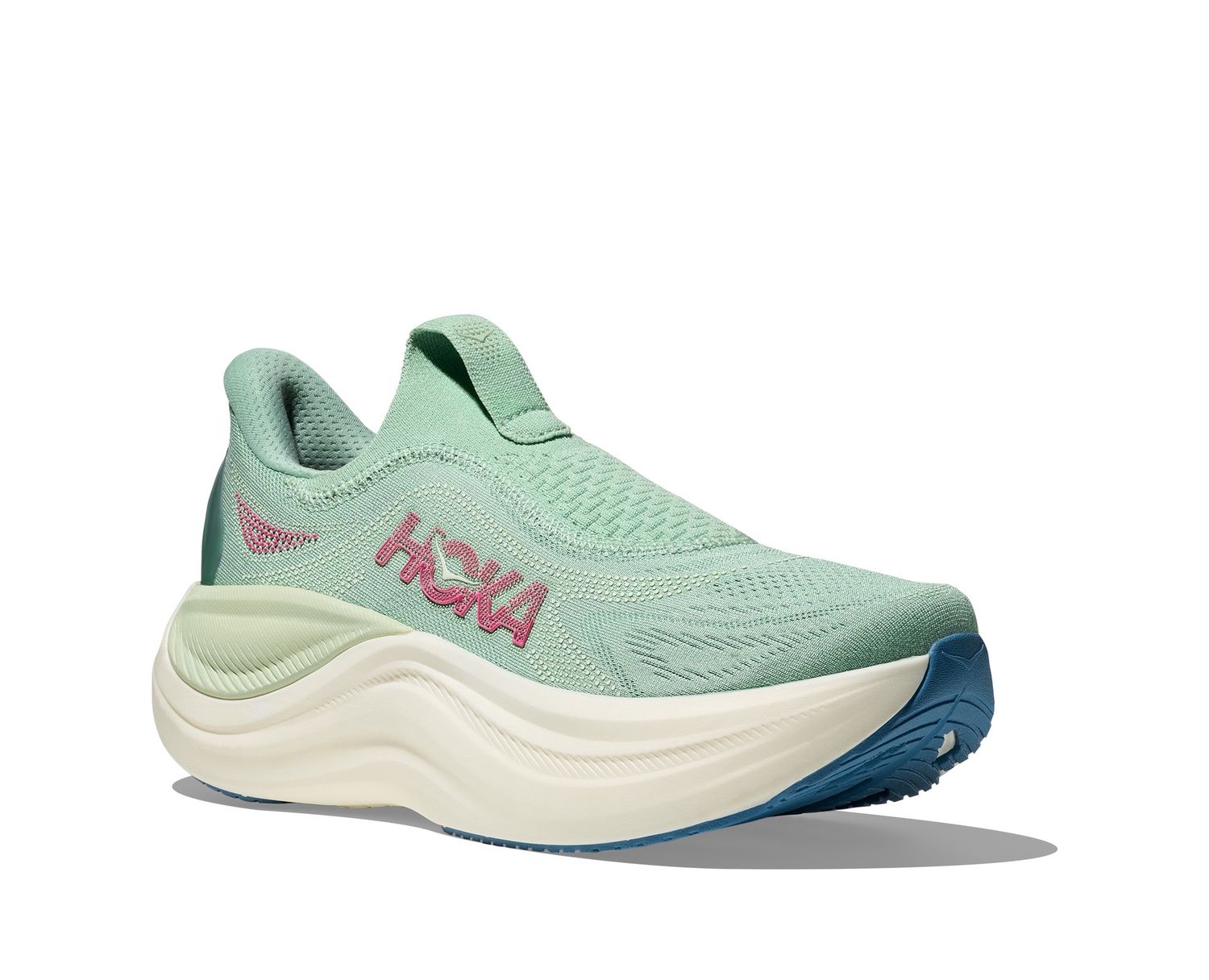 Hoka Women's Skyward Laceless - Jadeite/Sea Glass