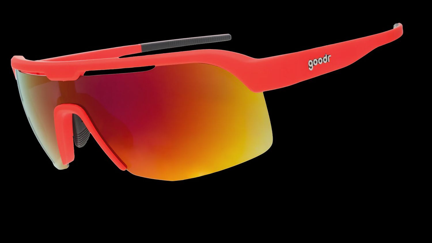 Goodr Bolt G, Color: Dante's Shin Splint Inferno