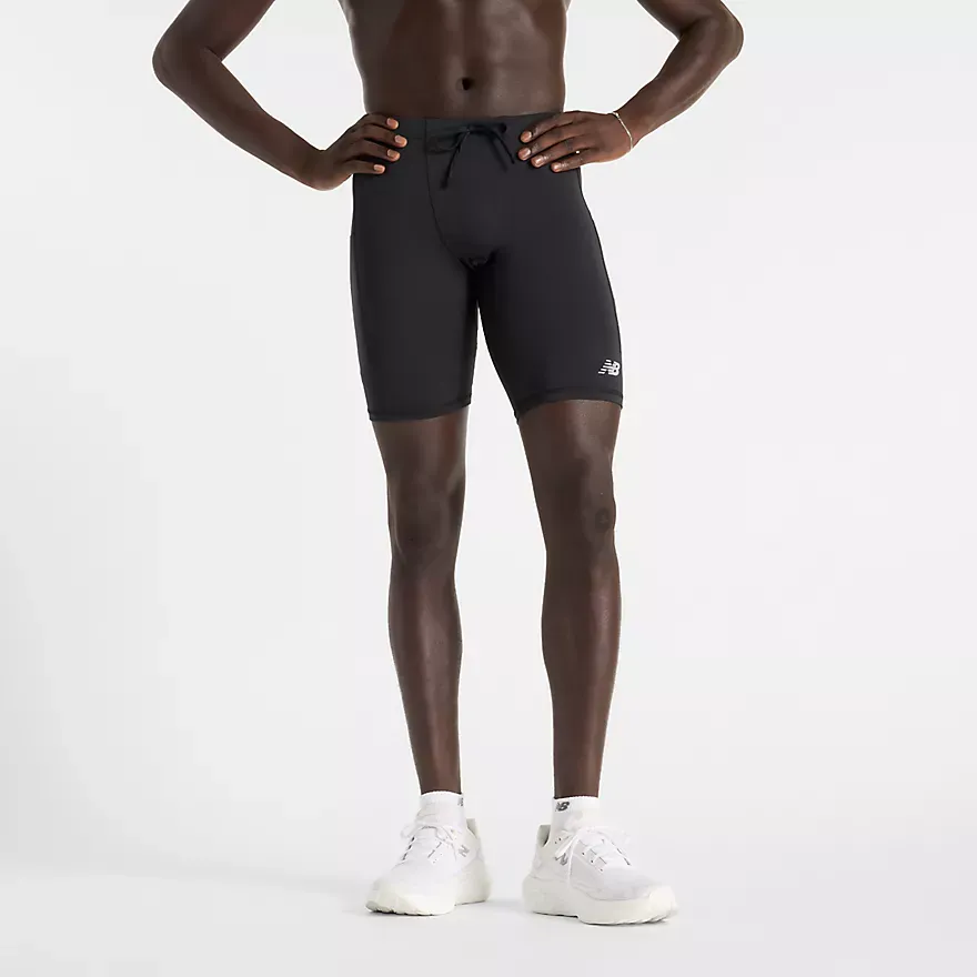 New Balance Sleek Pocket Half Tight 9 - Black