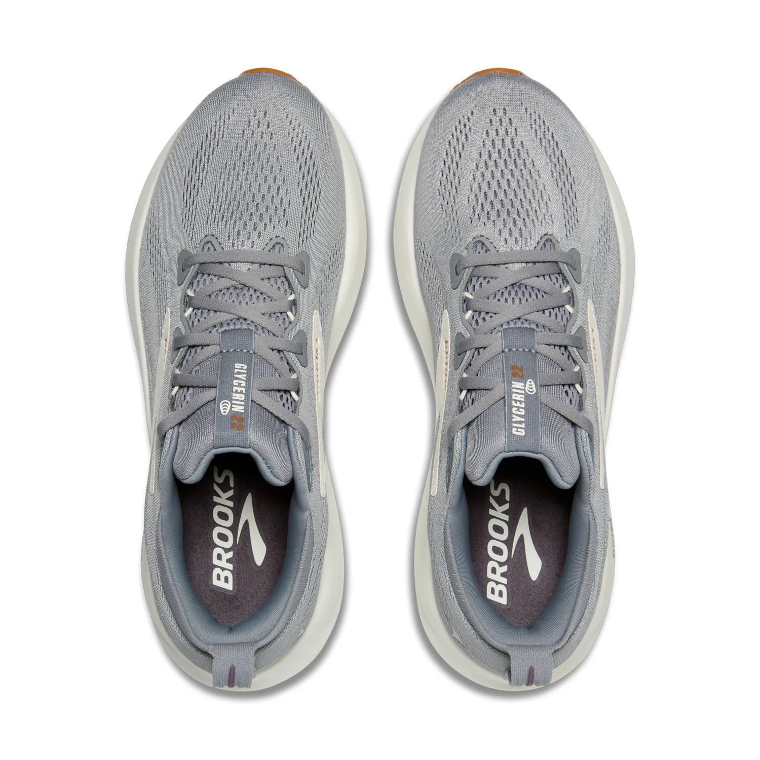 Brooks Men's Glycerin 22 - Primer Gray/Honey Ginger
