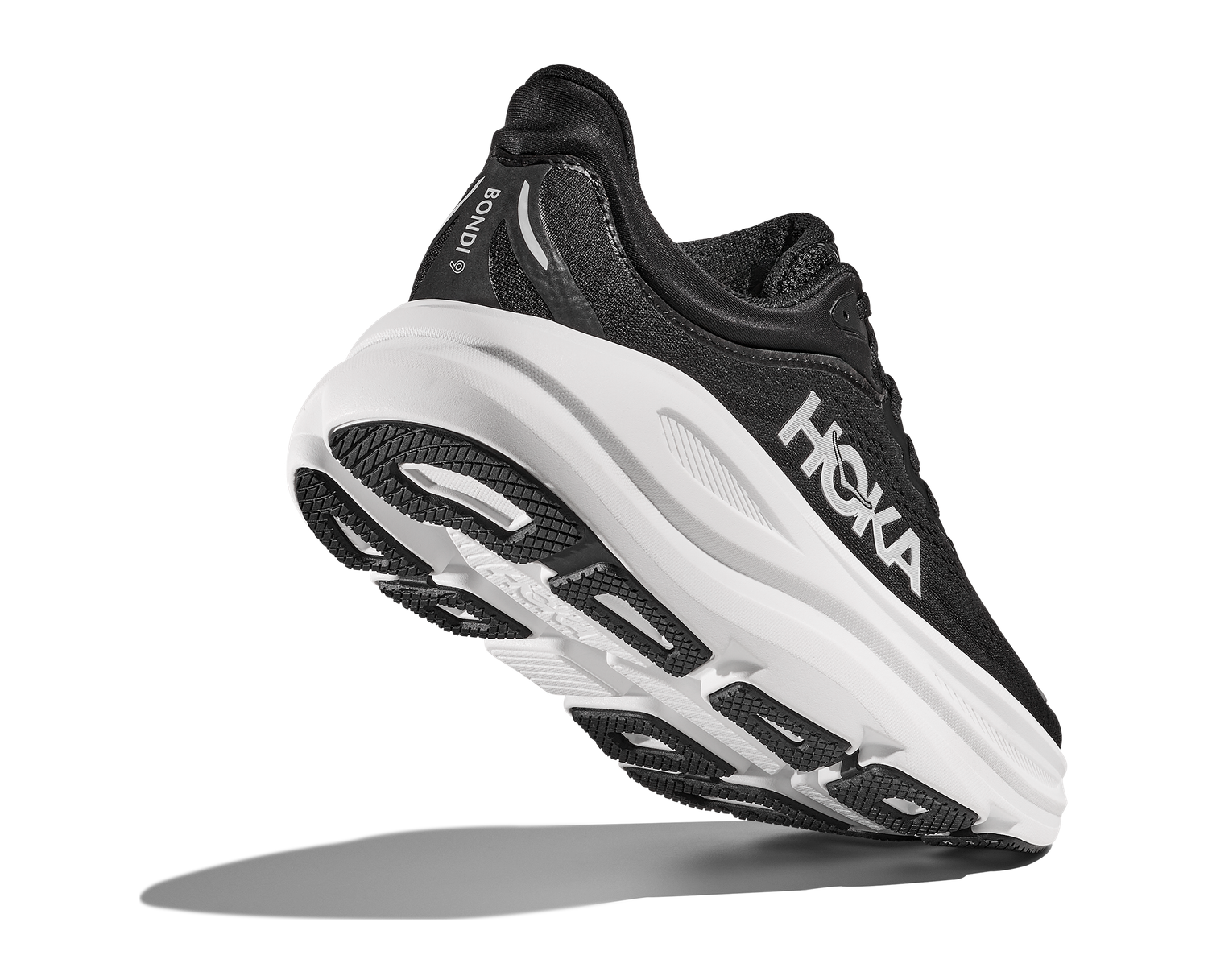 Hoka Women's Bondi 9 Wide - Black/White