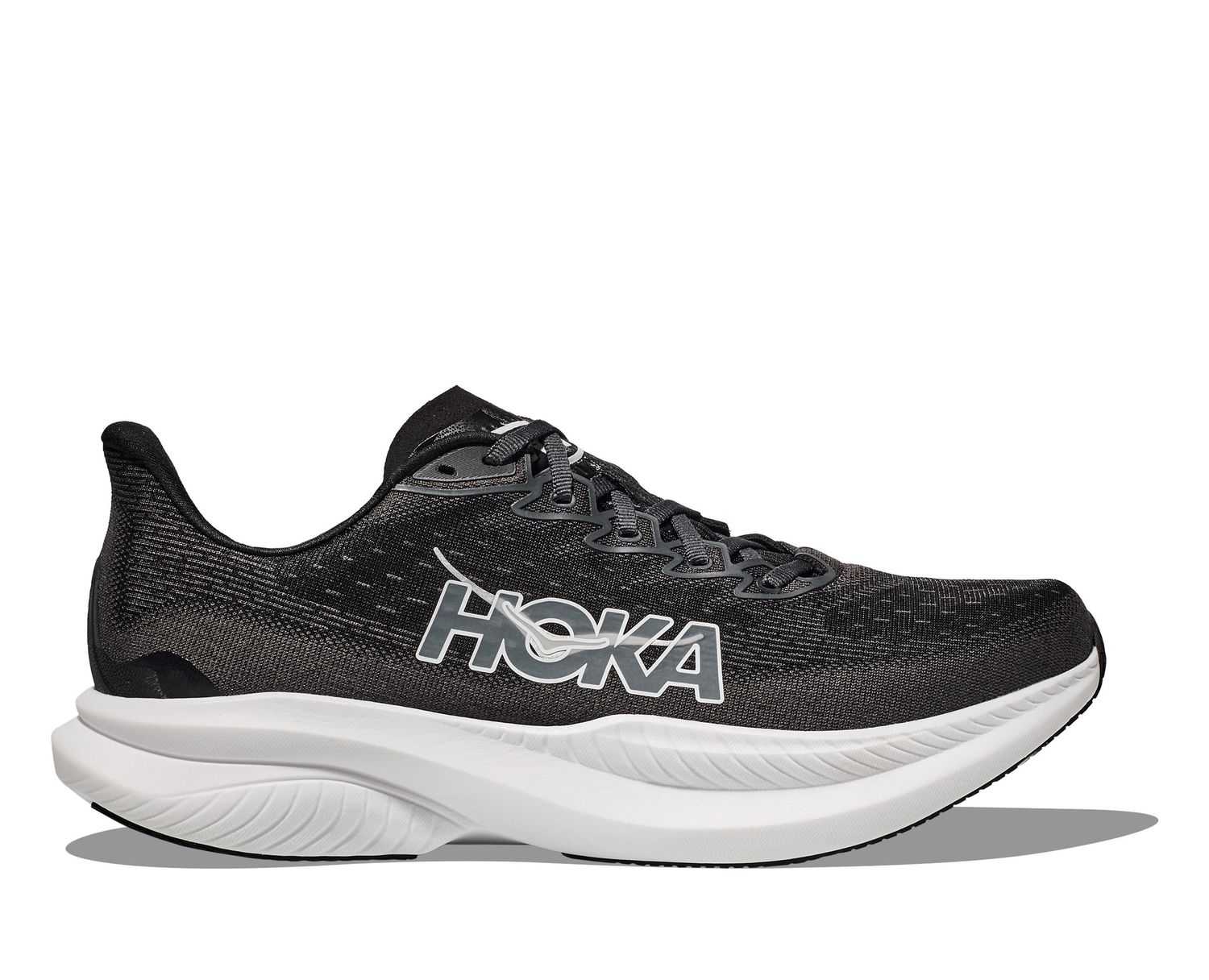 Hoka Women's Mach 6 - Black/White