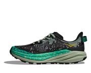 Hoka Women’s Speedgoat 6 - Black/Aloe Vera