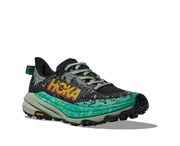 Hoka Women’s Speedgoat 6 - Black/Aloe Vera