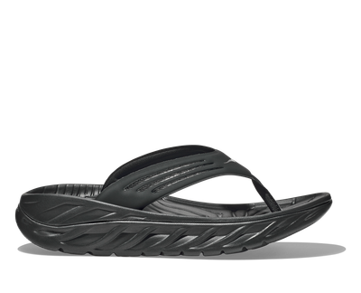 Men's Ora Recovery Flip 3 - Black /Dark Gull Grey