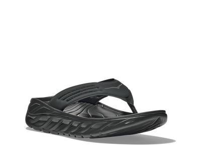 Men's Ora Recovery Flip 3 - Black /Dark Gull Grey
