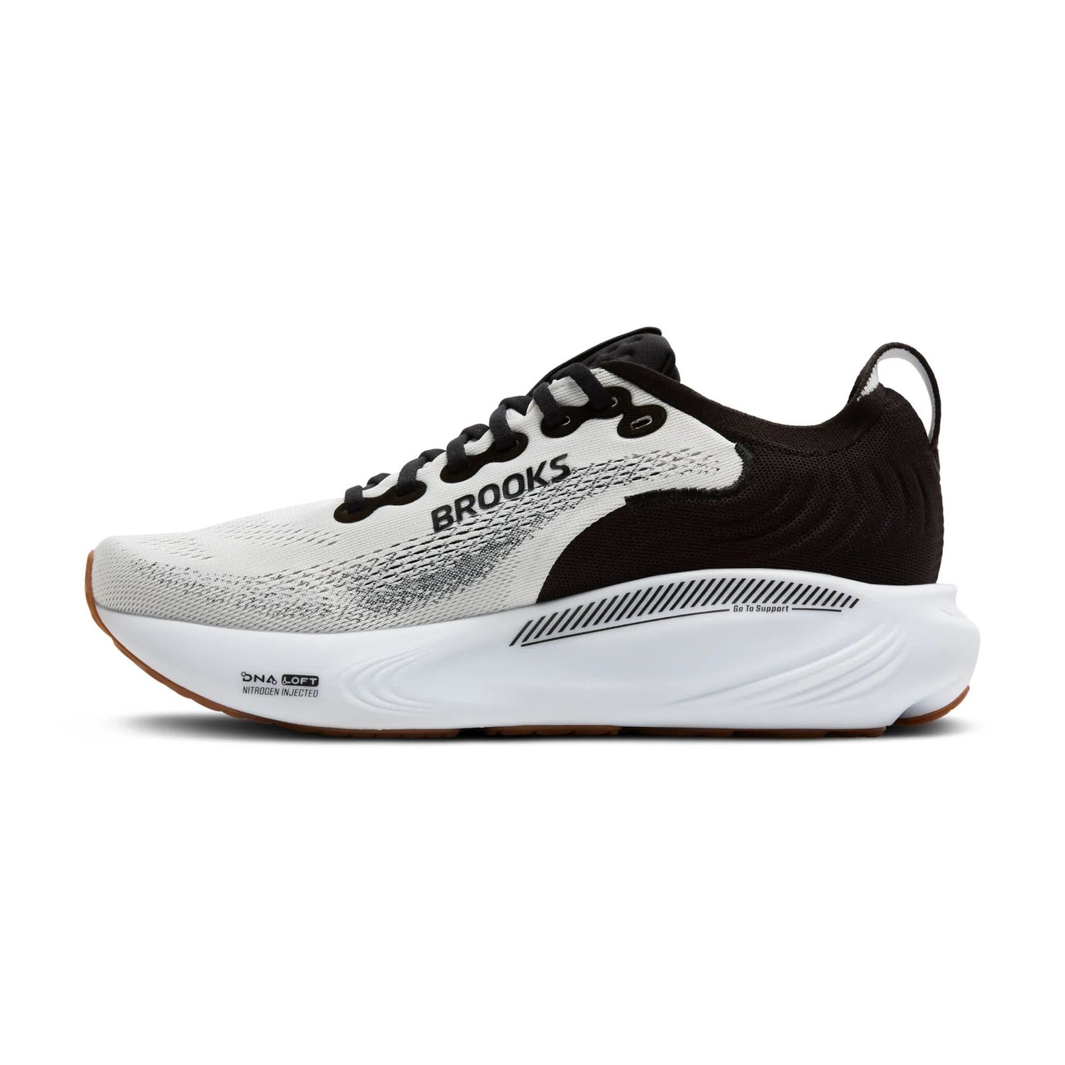 Brooks Men's Adrenaline GTS 25 - White/Black/White