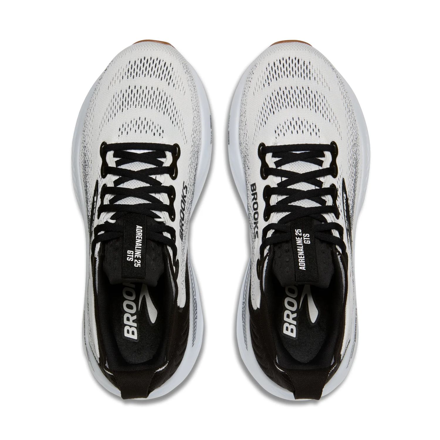 Brooks Men's Adrenaline GTS 25 - White/Black/White