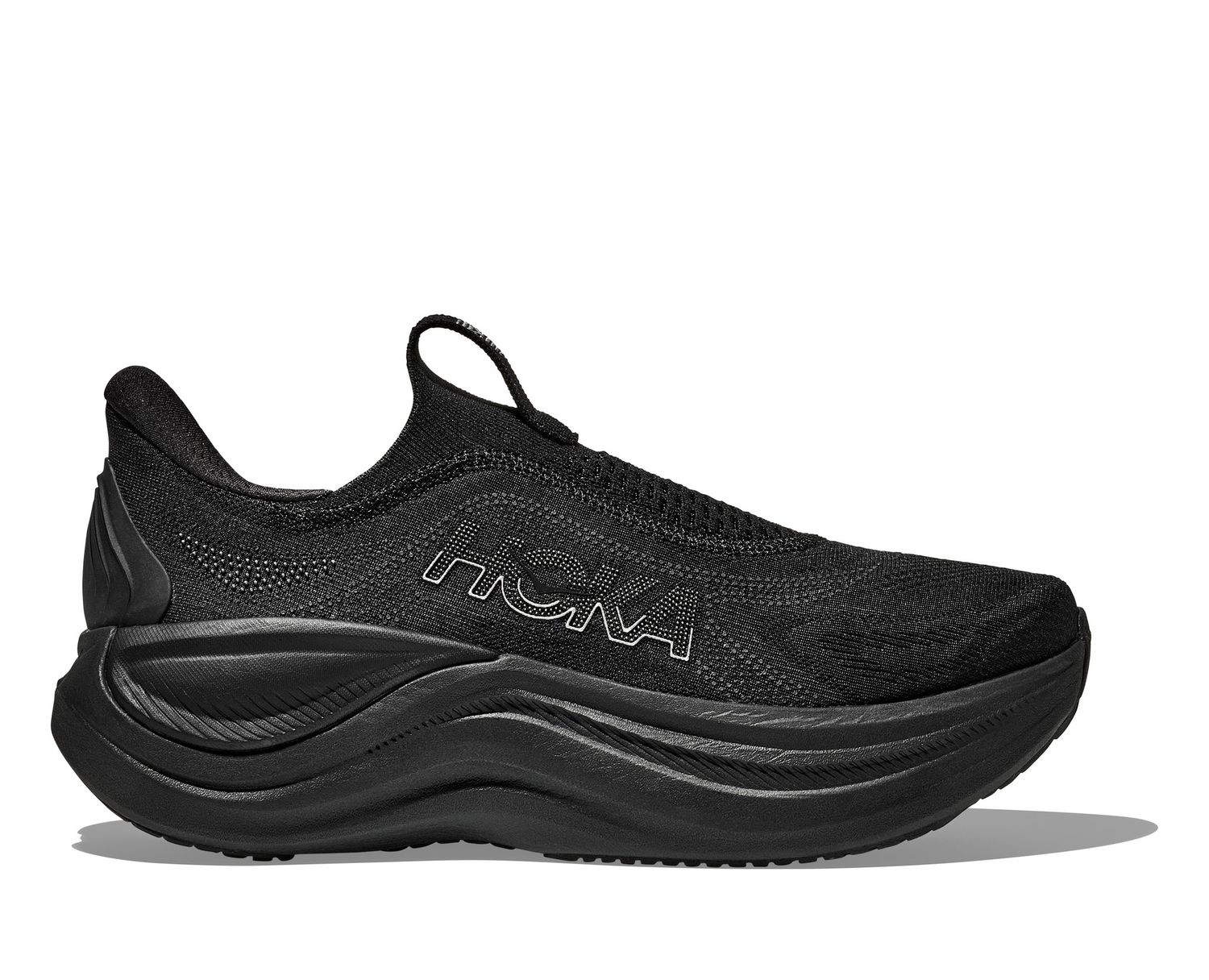 Hoka Women's Skyward Laceless - Black/Black
