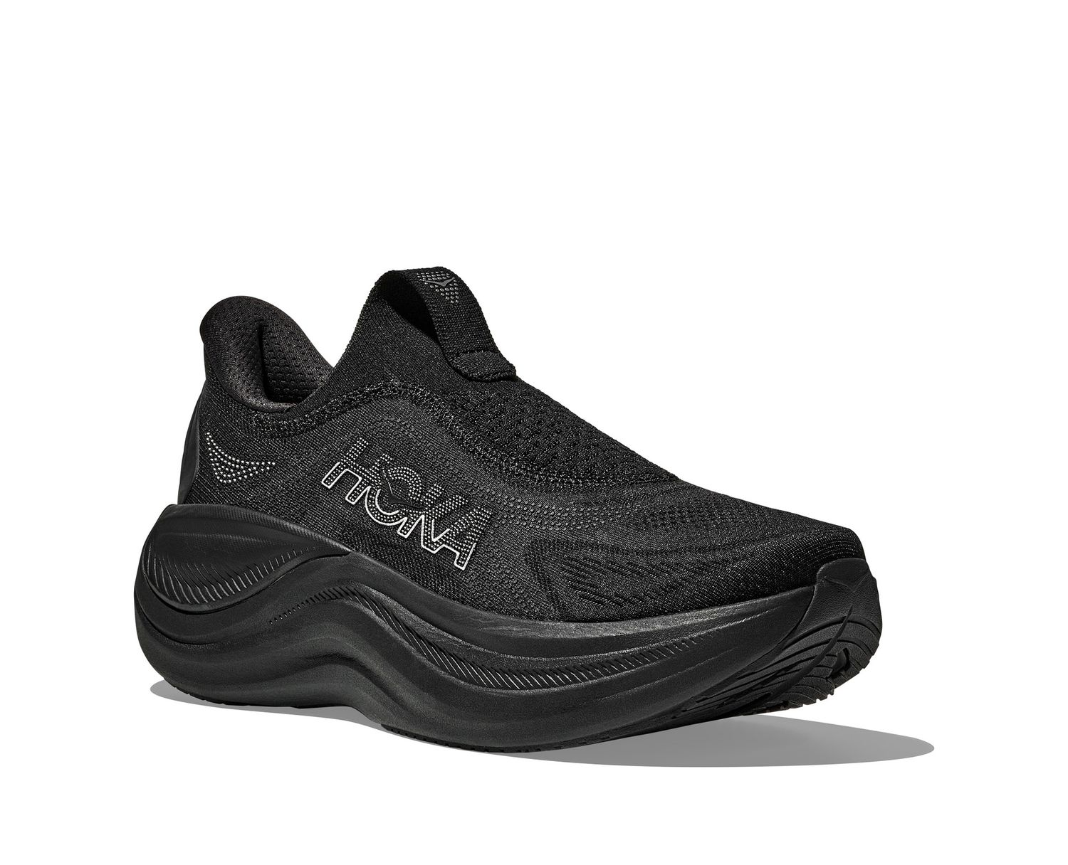 Hoka Women's Skyward Laceless - Black/Black