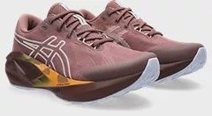 Asics Women's Novablast 5 TR - Natural Bathing/Rubble Red