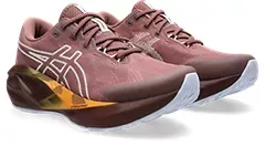 ASICS Women's Novablast 5 TR - Natural Bathing/Rubble Red
