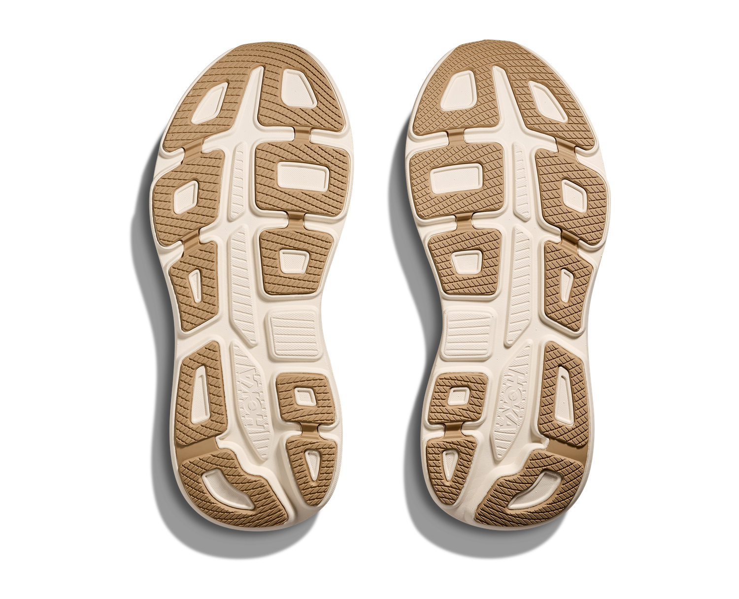 Hoka Men's Bondi 9 Wide - Stucco/Grout