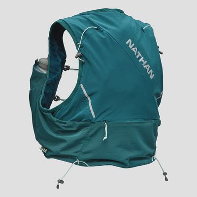 Nathan Women's Pinnacle Pro 6 Liter Hydration Vest - Deep Teal/Reflective Silver
