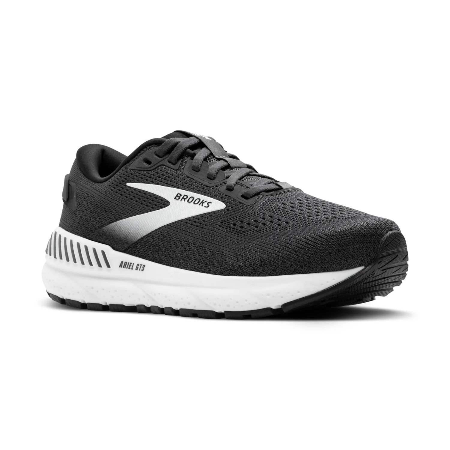 Brooks Women's Ariel GTS 24 Wide - Ebony/Black/White