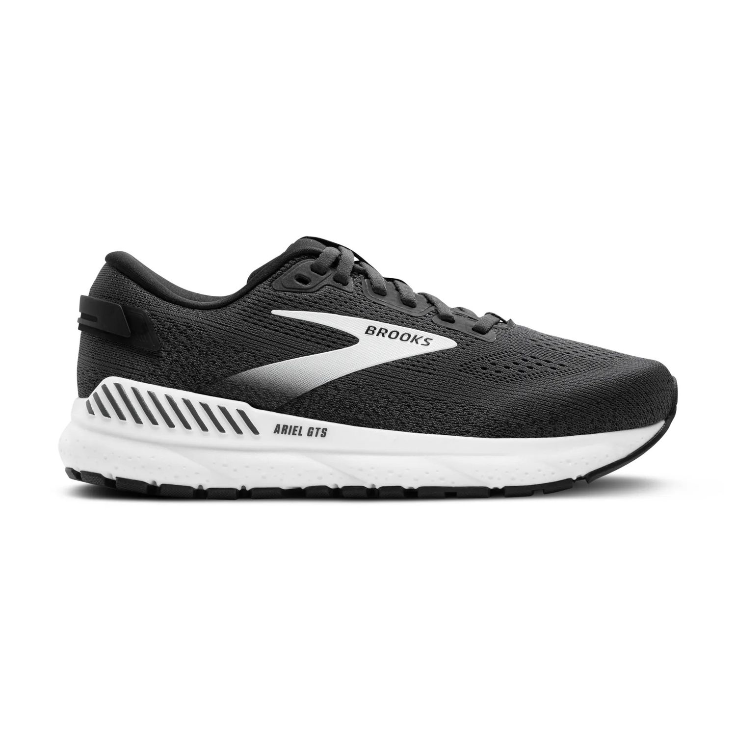 Brooks Women's Ariel GTS 24 Wide - Ebony/Black/White