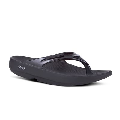 OOfos Women's OOlala Thong - Black