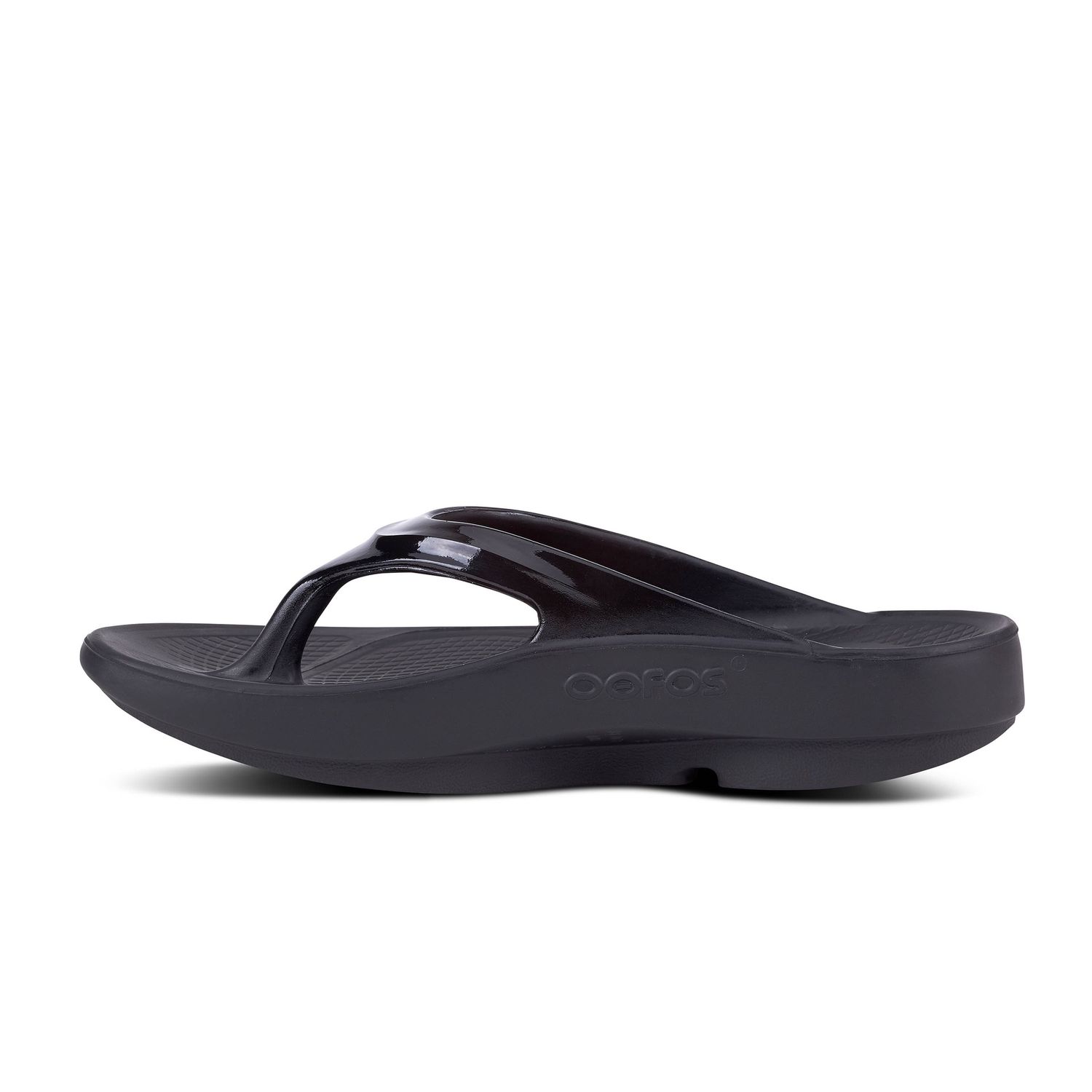 OOfos Women's OOlala Thong - Black