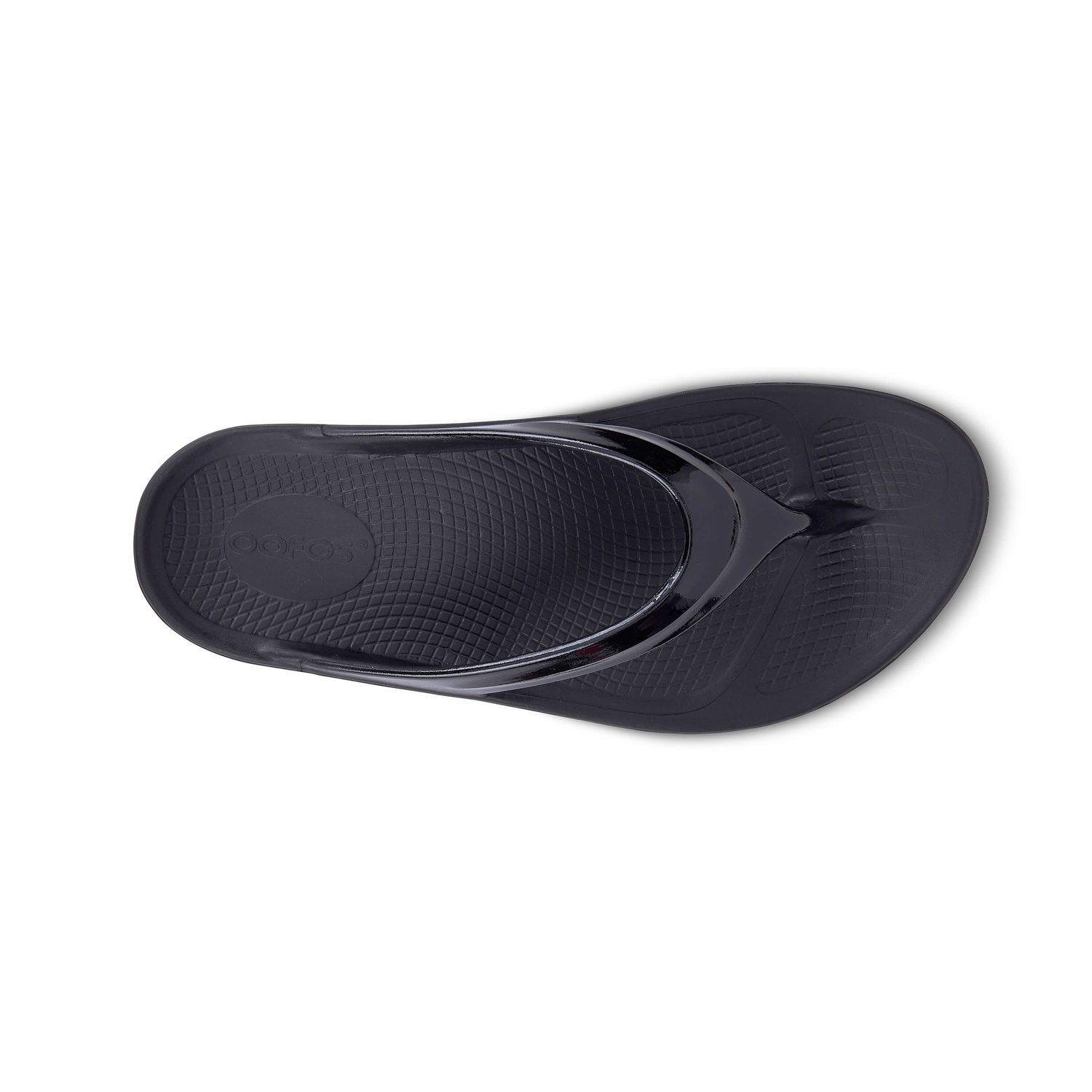 OOfos Women's OOlala Thong - Black