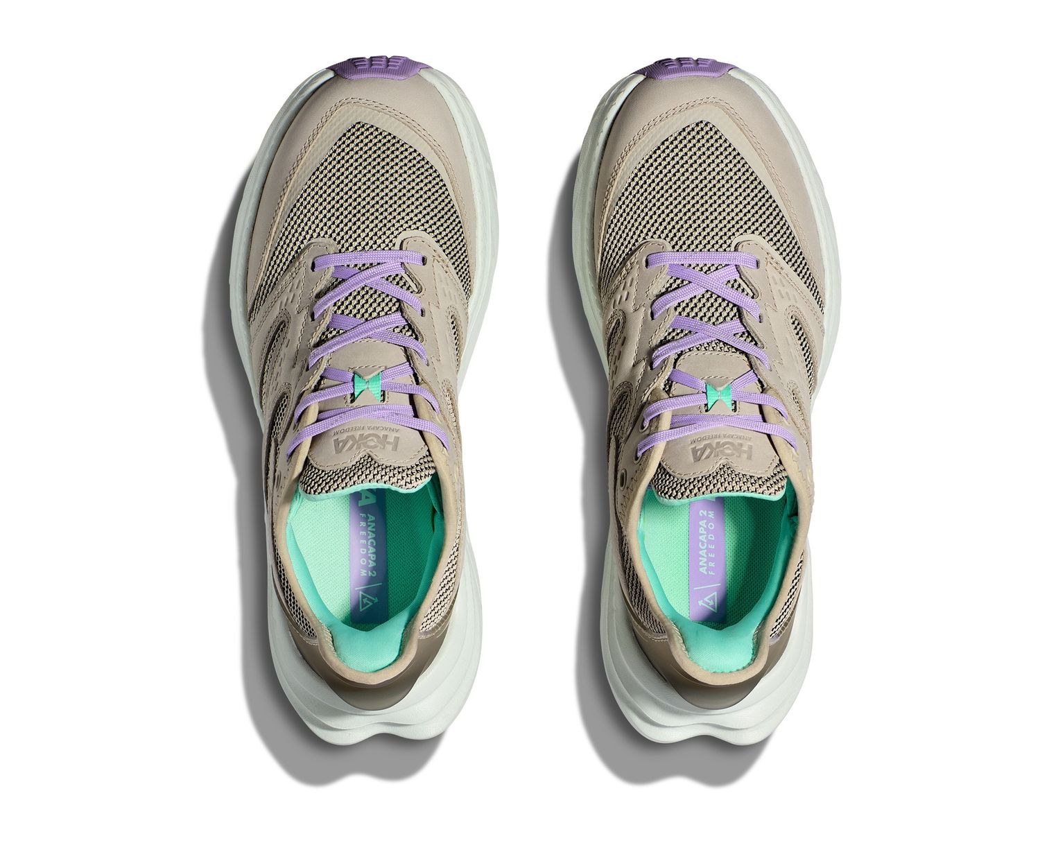 Hoka Women's Anacapa 2 Freedom - Sesame/Glaucous