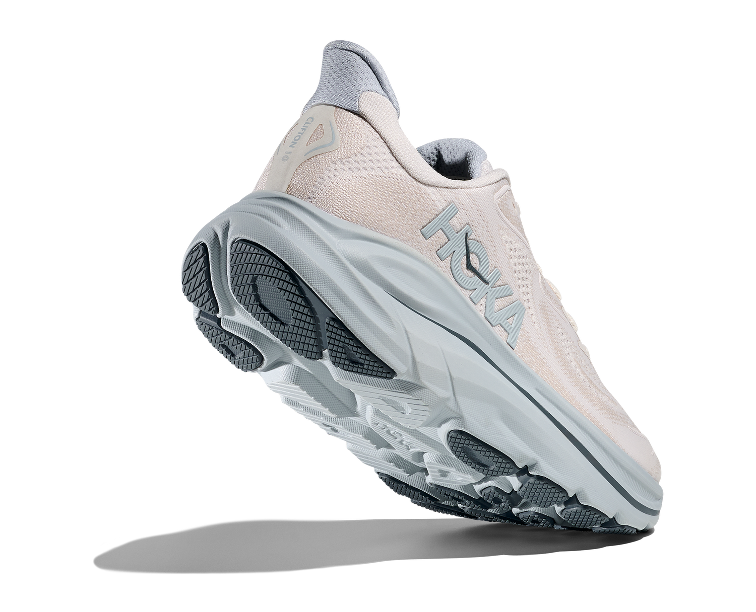 Hoka Women's Clifton 10 - Grout/Mineral Blue