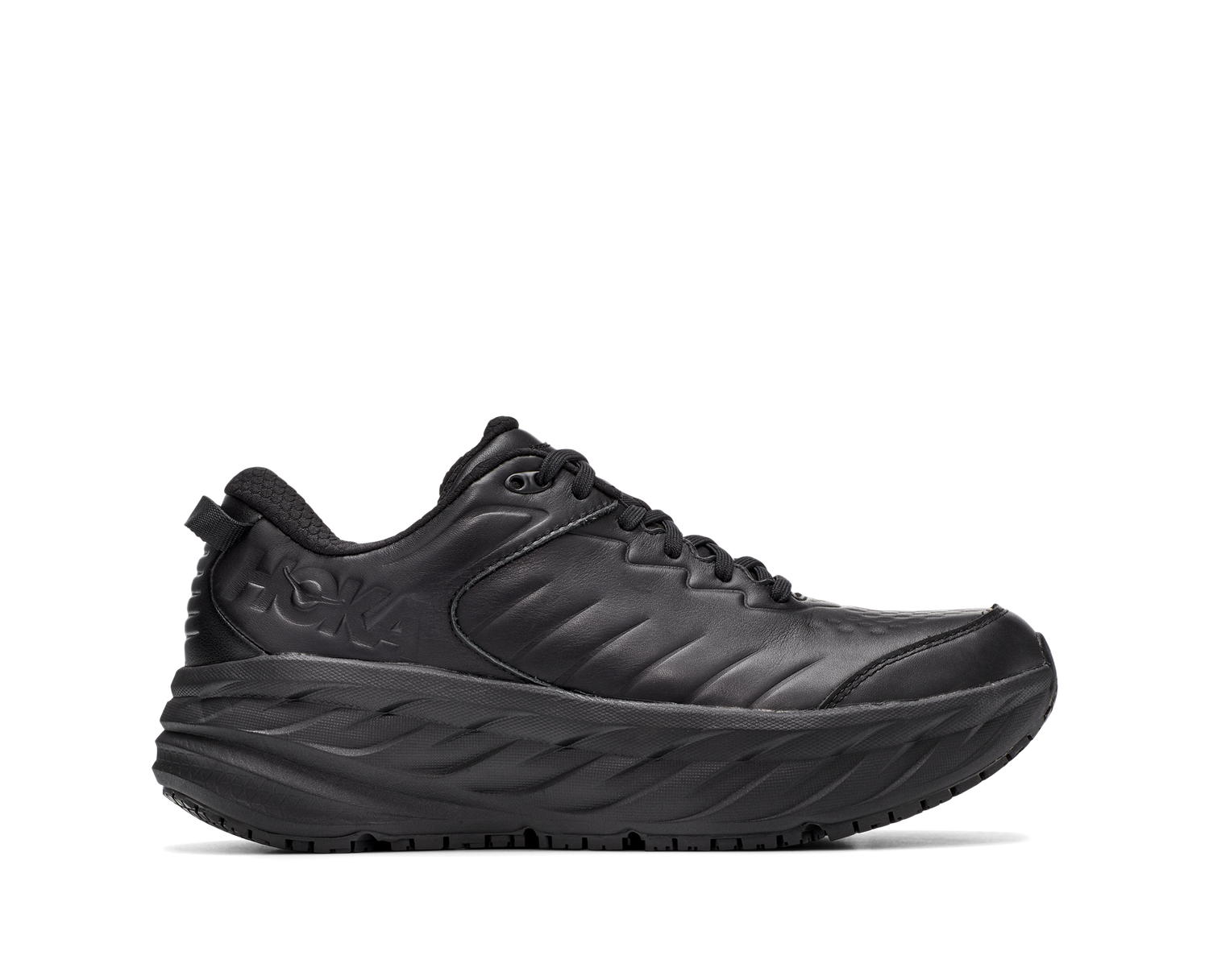 Hoka Men's Bondi SR Wide - Black/Black