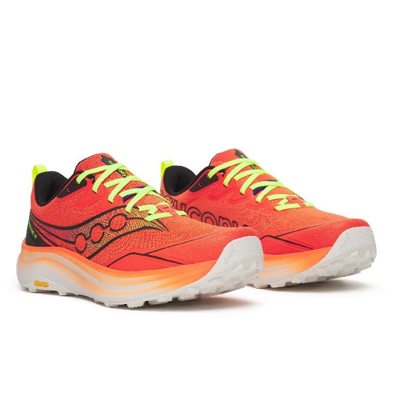 Saucony Men's Peregrine 16 - Fire/Black
