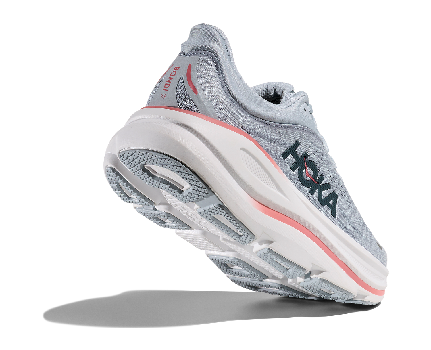 Hoka Women's Bondi 9 Wide - Mineral Blue / Washed Blue