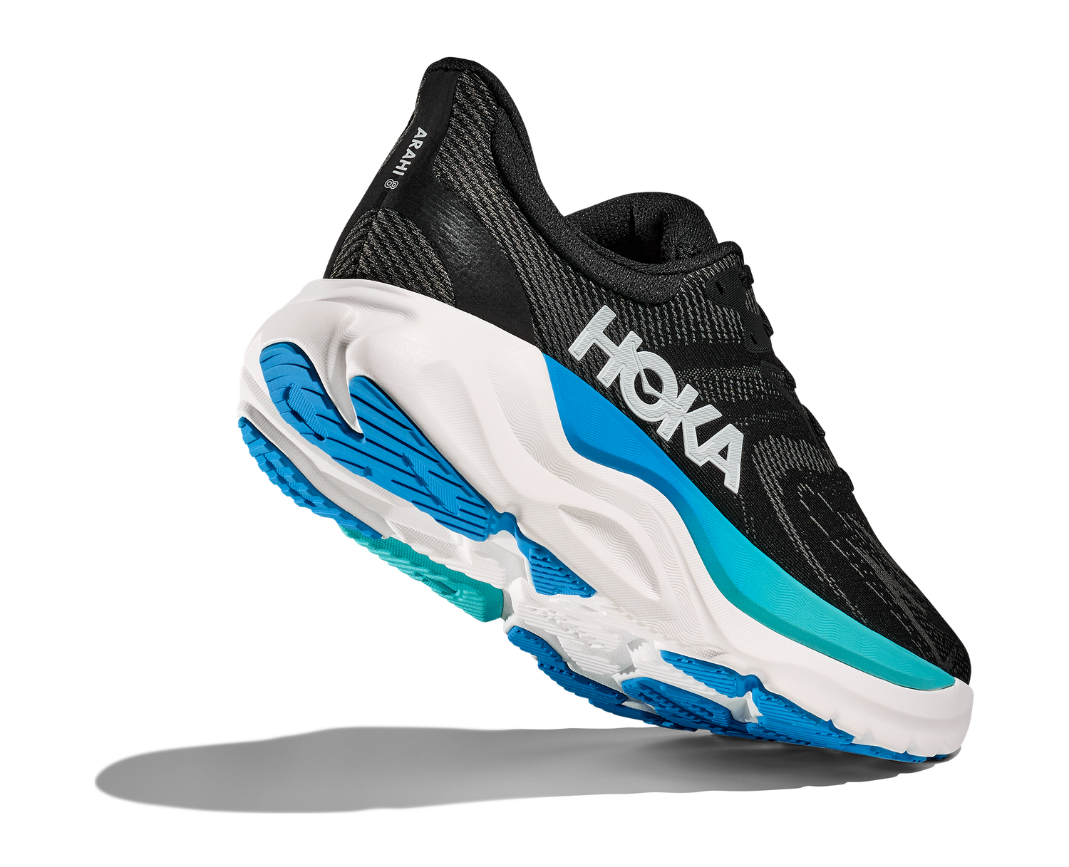 Hoka Men’s Arahi 8 - Black/Skyward Blue